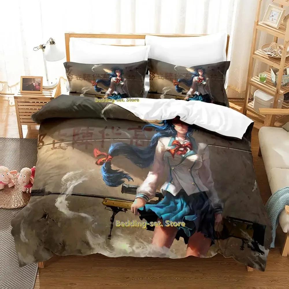Ful Metal Panic Beding Set Single Twin Ful Quen King-Sized Dimensionsd Dimensions Bed Linen Set Adult People Kid Bedrom Duvet cover Sets 3d Print