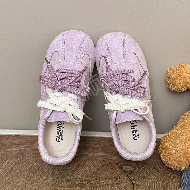 Soft-soled German training shoes women's 2025 new autumn versatile casual sports board shoes retro Forrest Gump shoes white shoes tide