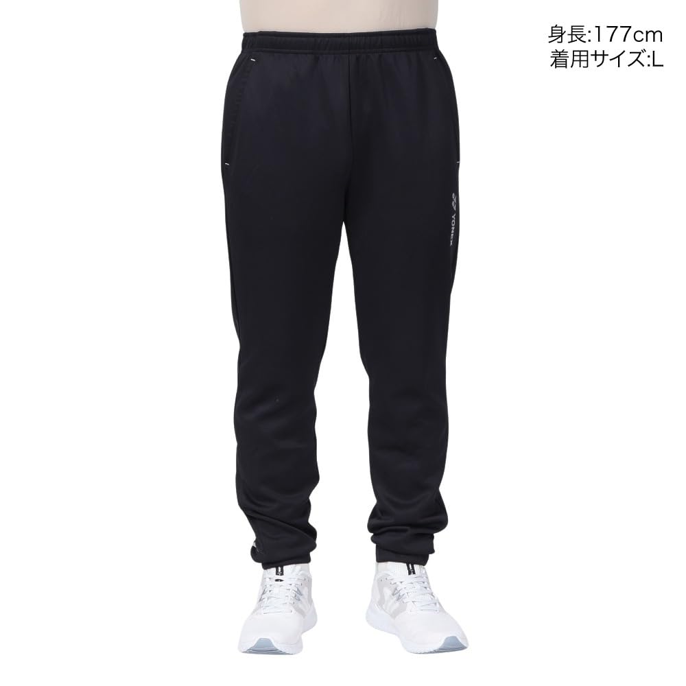 YONEX Tennis Wear Uni Sweat Pants x RWX23006-076 (Black Silver/SS/Men's)