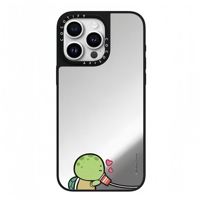 Little Crocodile for IPhone16Pro for Apple15Promax Mobile Phone Case12Mirror13Trendy Brand Creativity14