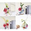 DIY Craft Resin Silicone Mold 2-in-1 Test Tube Water Planting Vase Template for Art Decoration House Accs Casting