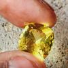 11 Ct Heated PITAMBARI Yellow Sapphire Cushion Cut CERTIFIED Loose Gemstone