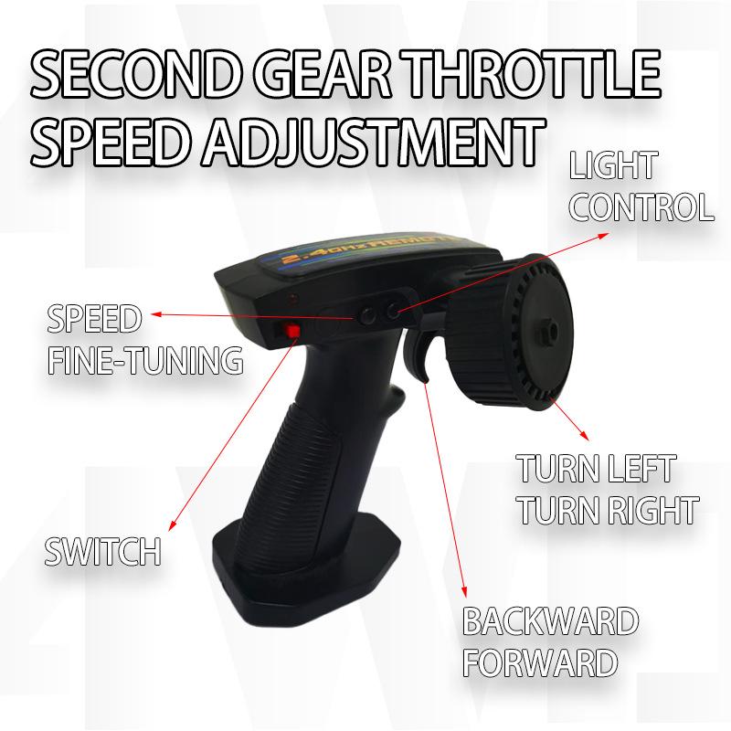 High-Speed RC Drift Car: Rechargeable Electric Toy with Four-Wheel Drive for Kids