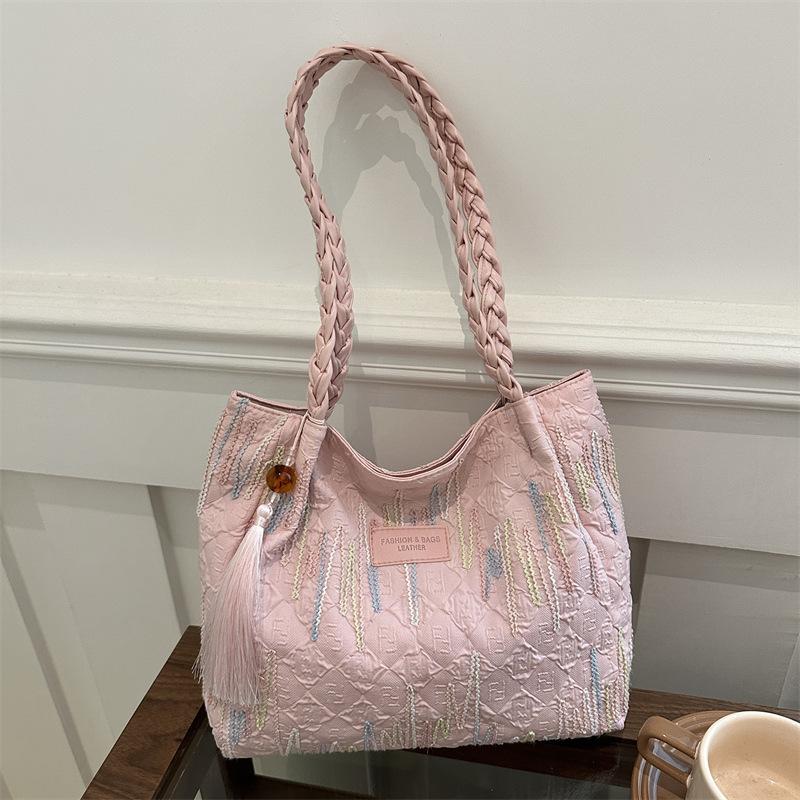 Personalisierte Tasche für Damen mit großem Fassungsvermögen, neu, Sommer, lässig und schön, ein Schultergurt, für Studenten, zum Pendeln, Spielzeugtasche