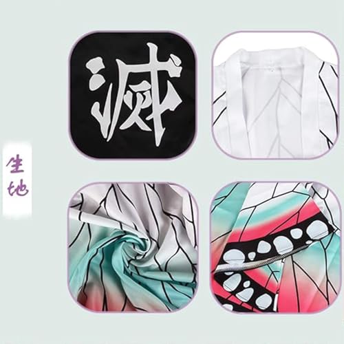 DEVOTEE Demon Slayer Nezuko Kochou Shinobu Kanawo Tanjiro Rengoku Kyoujurou Agatsuma Zenitsu Cosplay Children Clothing Kimetsu no Yaiba Kids Costume