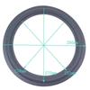 2PCS 12 Inch Speaker Foam Side Suspension Ring Speaker surround Maintenance Accessories 295mm