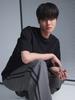 Beoteunseoul [Summer] Basic Line Nylon String Pants (Gray)