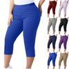 Dames High-waisted Slimming Leggings Plus Size Elastische Taille Smalle Broek