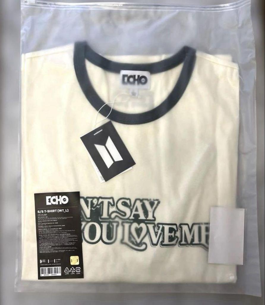 [USED] JIN [Echo] S/S T-SHIRT L size official item