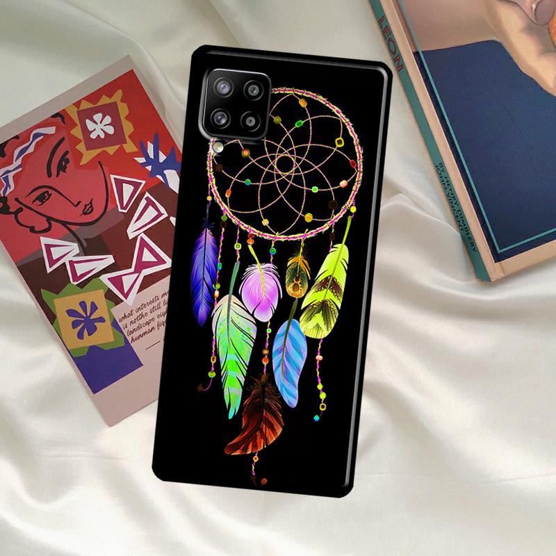 Retro Feather Dreamcatcher Case For Samsung Galaxy A56 A36 A06 A13 A53 A32 A12 A22 A52 A35 A26 A16 A55 A15 A54 A34 A14