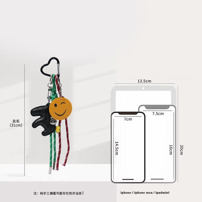 Cute mushroom pendant~ miu series wind climbing rope hand rope cartoon doll bag pendant car keychain tide