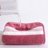 1Pc 34x75cm Coral Velvet Striped Water Absorbent Face Washcloth Bathroom Wipe Hair Quick-drying Hand Towel