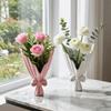 European Style Bouquet Shaped Vase 3D Printed Flower Display Container Table Centerpiece