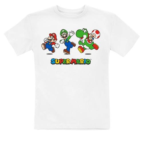 Super Mario Childrens/Kids Running T-Shirt