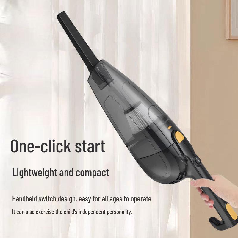 4-Meter Cord Household Handheld Vacuum Cleaner, Multi-functional & Portable, 600W