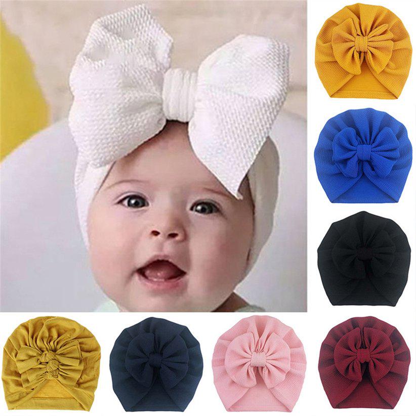 Bowknot Recién Nacido Paquete De Cabeza Suave Bebé Bebé Bebé Bowknot Recién Nacido Paquete De Cabeza Suave Bebé Bebé Bebé