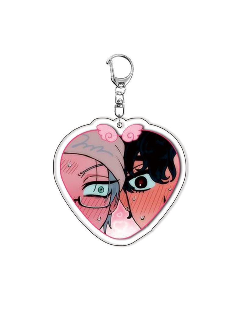 Alien Stage Acrylic Keychain Sua Mizi Till Anime-Related Keyring Couple Anime Character Otaku Goods Keychain Schoolbags Pendant