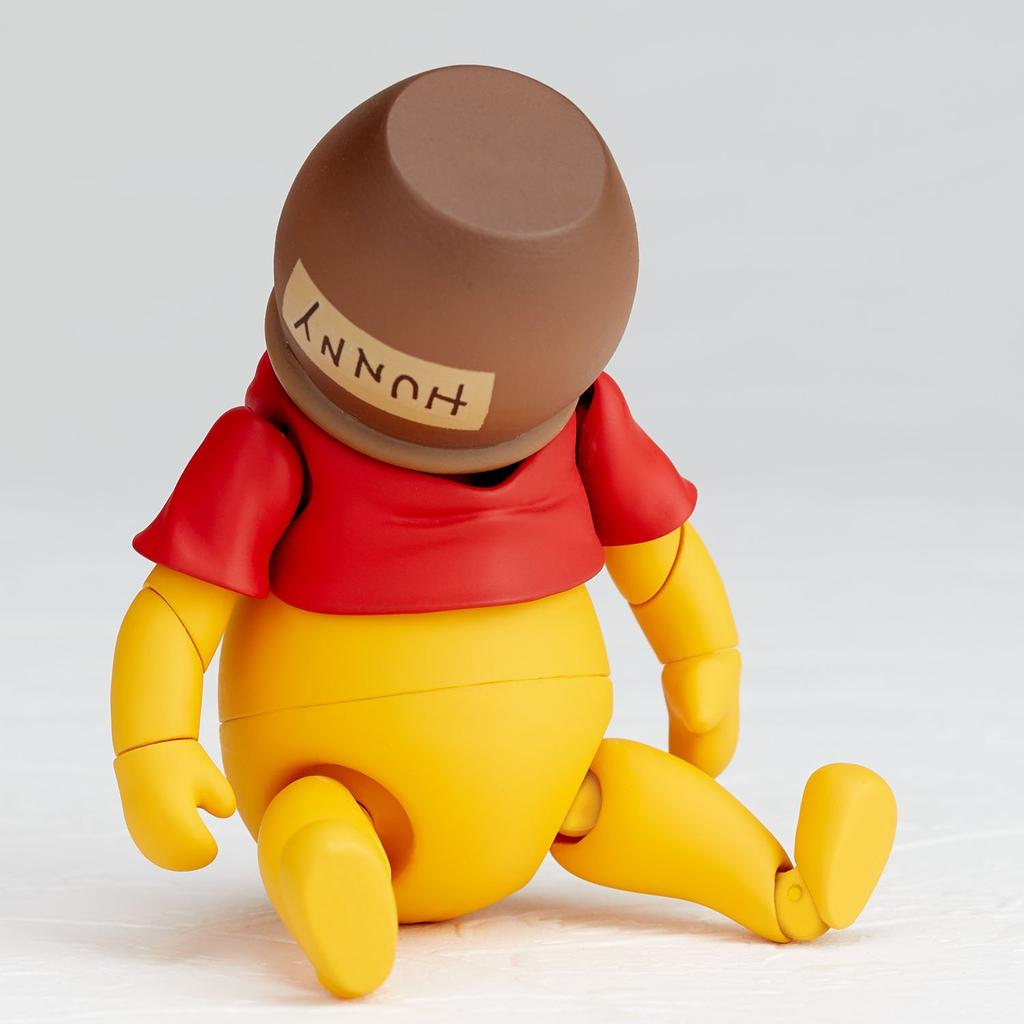 figurecomplex Movie Revoltech Winnie the Pooh Action Figure, approximately 95mm, ABS & PVC, painted