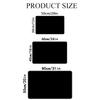 Welcome floral Home Letter Pattern Door Mat, Non-slip Soft Floor Mat, Decorative Carpet for Home Living Room Bedroom Kitchen