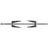 Stainless Steel Rotisserie Forks Grill Fork Air Fryer Accessories Rotating Baking Roast Chicken Fork for Kitchen
