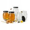 Decorative Jars UL 180ml Glass Jar for Honey Jam Preserves Set of 5 Pcs.