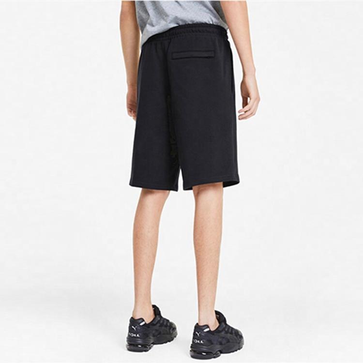 Puma Drawstring Printed Sports Shorts Men Bottoms Black 597387-01