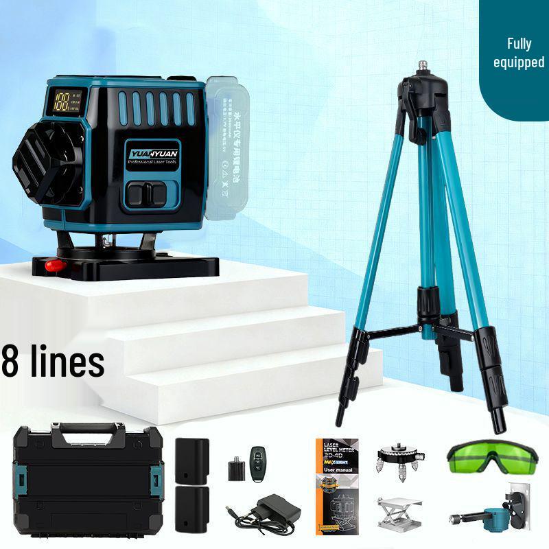 Cross New 16-Line Multifunctional Rotating Laser Level with Infrared Technology