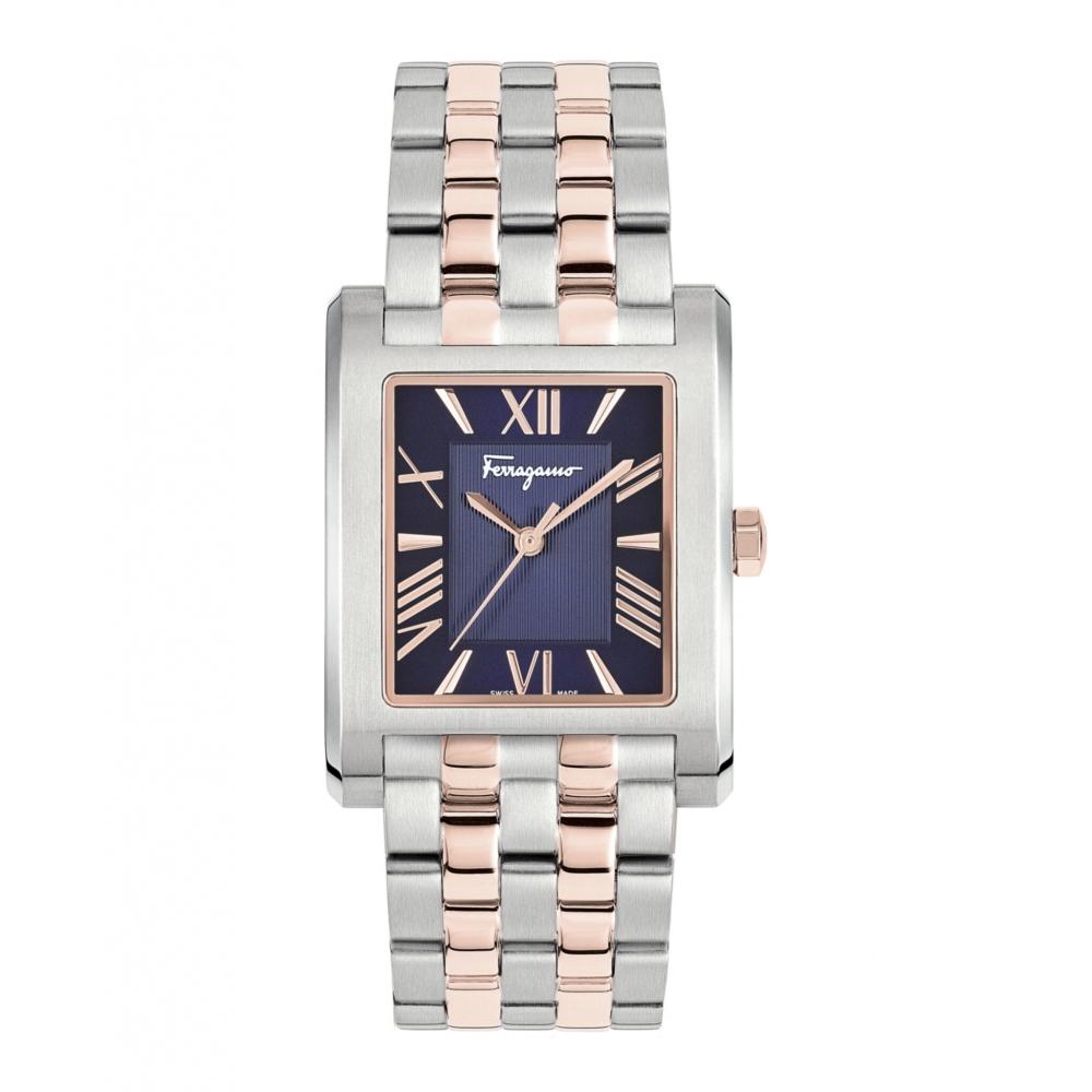 

Salvatore Ferragamo Часы Ferragamo с кружевным браслетом, двухцветные