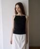 LAMEREI Minimal Boat Neck Sleeveless[Lmbfsutt626]-2Color