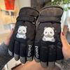 Rindu Winter Kids Panda Cartoon Ski Gloves