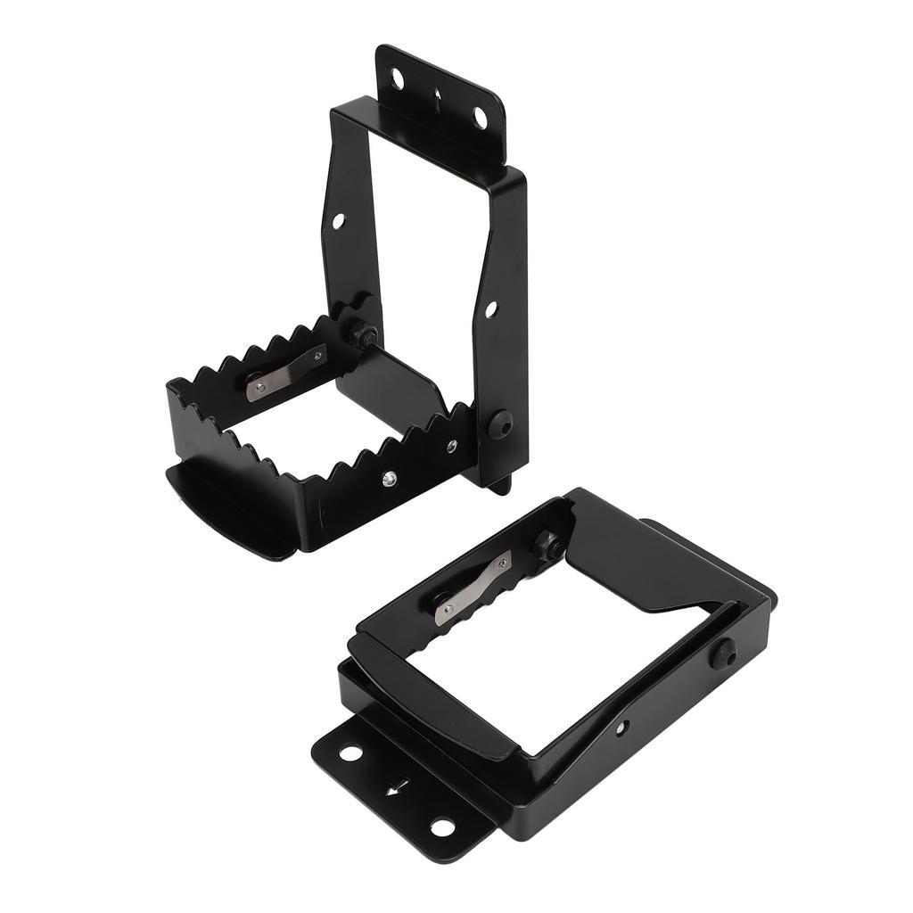 ATV Footrests Anti Slip Universal Foldable 4 Wheel Rear Passenger Foot Pegs Pedal Replacement for Polaris Sportsman