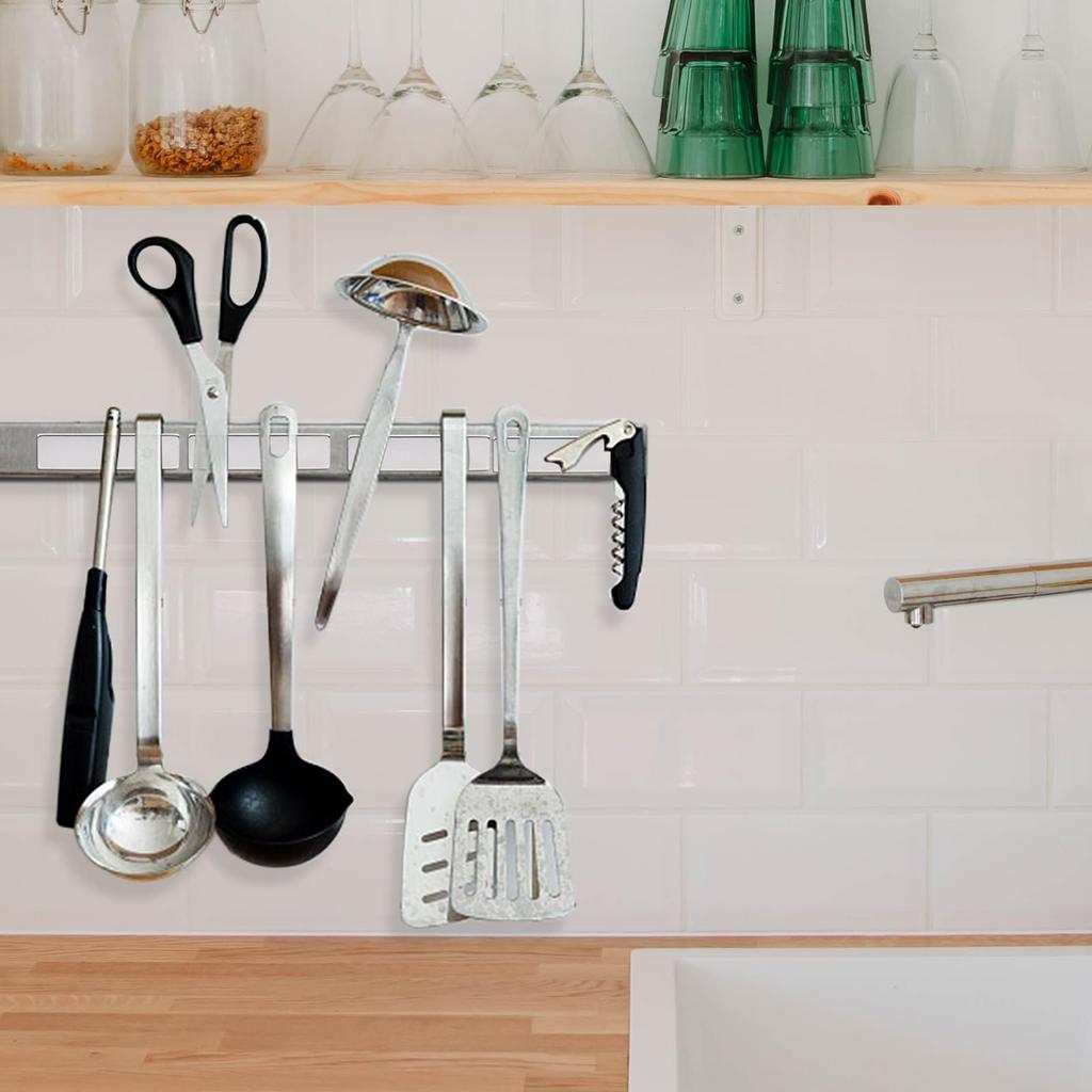 BOCHUANG Strong Neodymium Magnet Bar Tape Tape Magnet 60x10x3mm Perfect for DIY and Home Use Double-Sided Crafts, Whiteboards, Refrigerators, Schools,