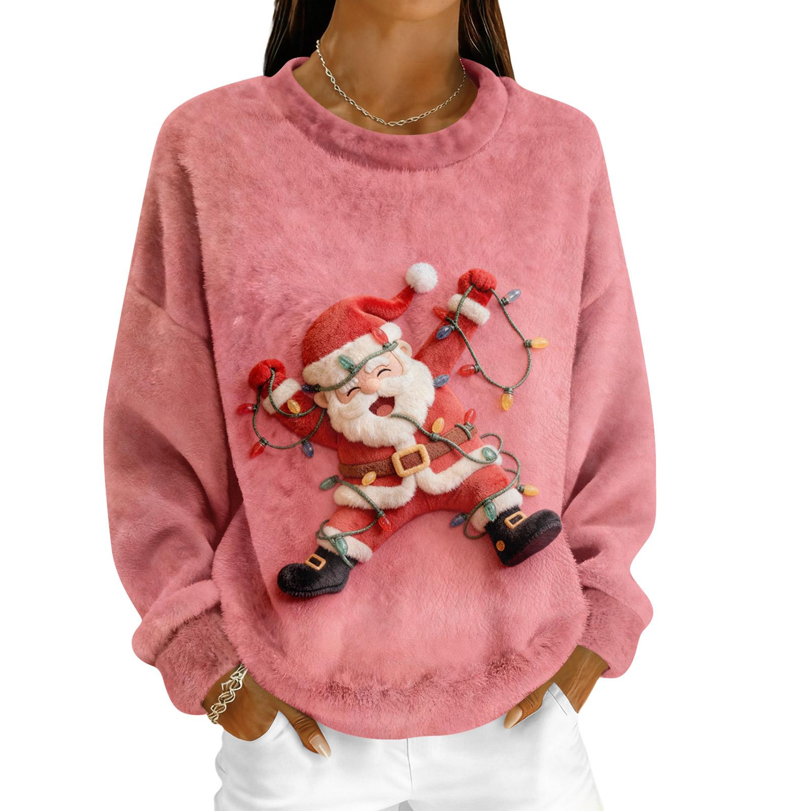 

Женская флисовая толстовка с капюшоном, с длинными рукавами, с круглым вырезом, повседневная, удобная, свободного кроя, легкая женская толстовка L розовый