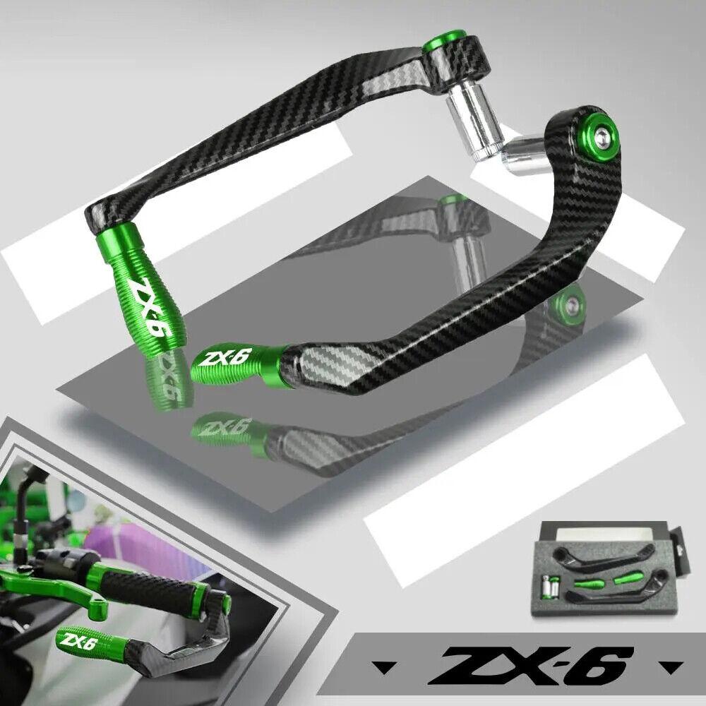 

Ручки руля для KAWASAKI ninja ZX6R ZX6RR, защита рычага тормозной муфты