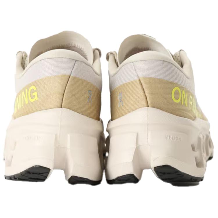 On Cloudmster 3 Comfortable Soft Running Shoes Women sneaker Beige 3WG10914921