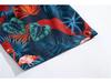 Pánská košile s krátkým rukávem v retro květinovém stylu ve stylu Hongkongu - Havajský design, Rebelská, Všestranná, Volný střih, Letní nošení, Ideální pro páry.