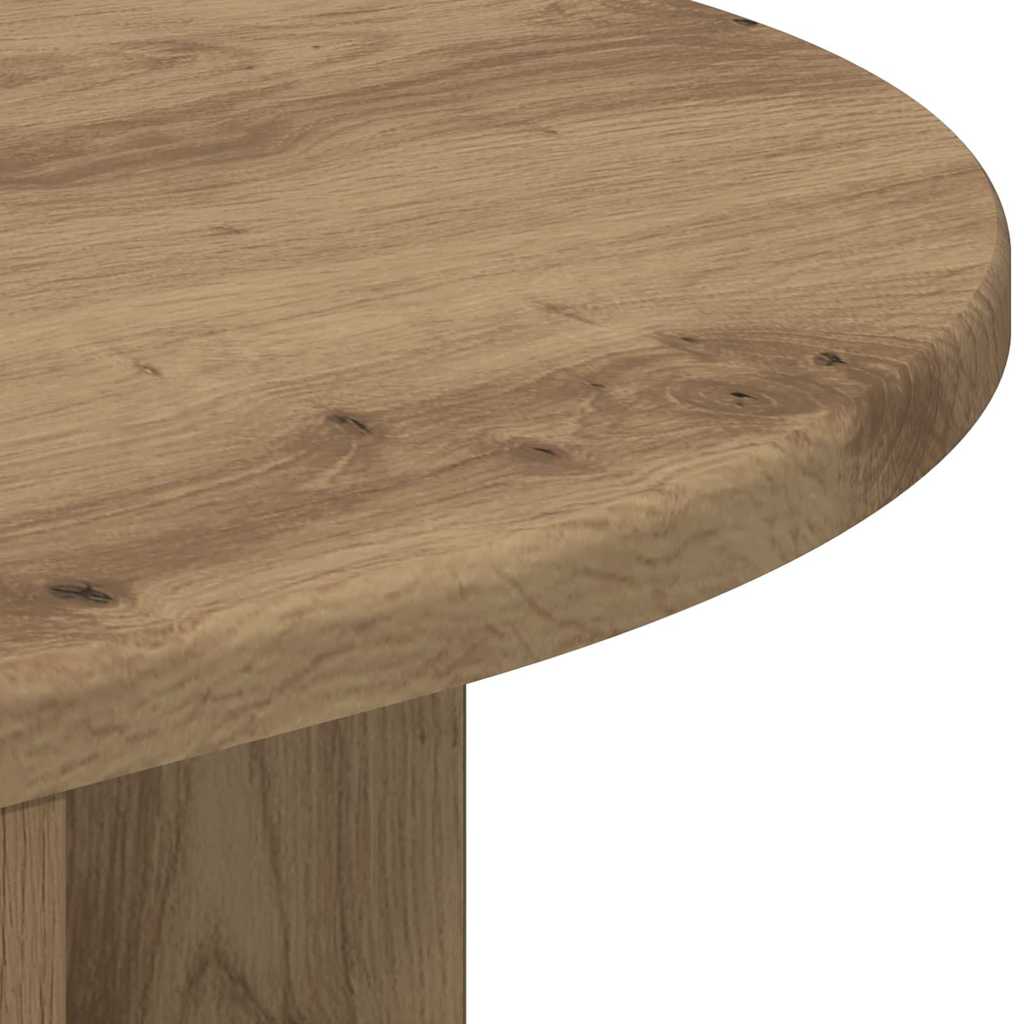 Side Table Artisan Oak 39.7 x 39.7 x 60 cm Engineered Wood