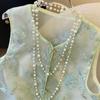 Women's Lightweight Summer Sleeveless Chinese-Style Embroidered Vest with A Retro Look, Perfect for Layering