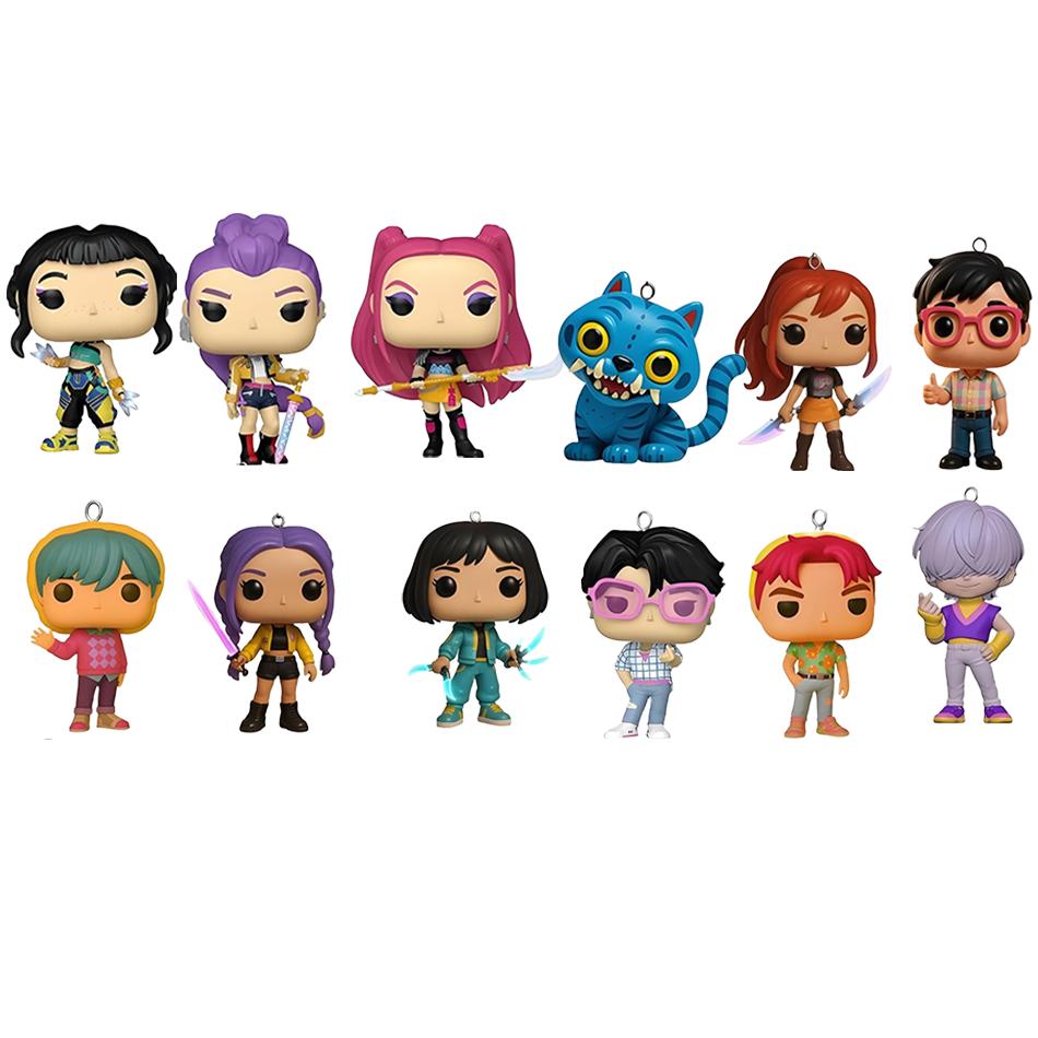 Neuer Kpop Dämonenjäger Weihnachtsbaumschmuck Kpop Stil Adventskalender Blind Box Niedliche Gothic Weihnachtsdekoration Für Teenager Und Frauen Geschenk