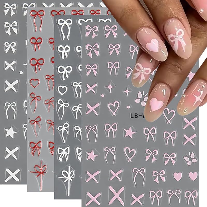8 Sheets Nail Art Stickers, Gold Silver Star Snake Nail Decals 3D Self-Adhesive Laser Gold Silver Black Snake Nail Design Stickers DIY Manicure