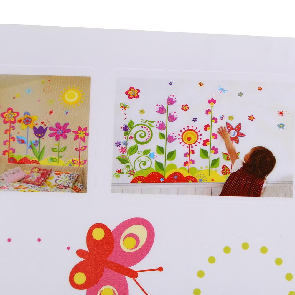 Buy DIY Wall Sticker Flower Butterfly Removable Vinyl Art Mural Home ...