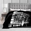 Jesus Is King Blanket for all seasons blanket lunch break throw gift
