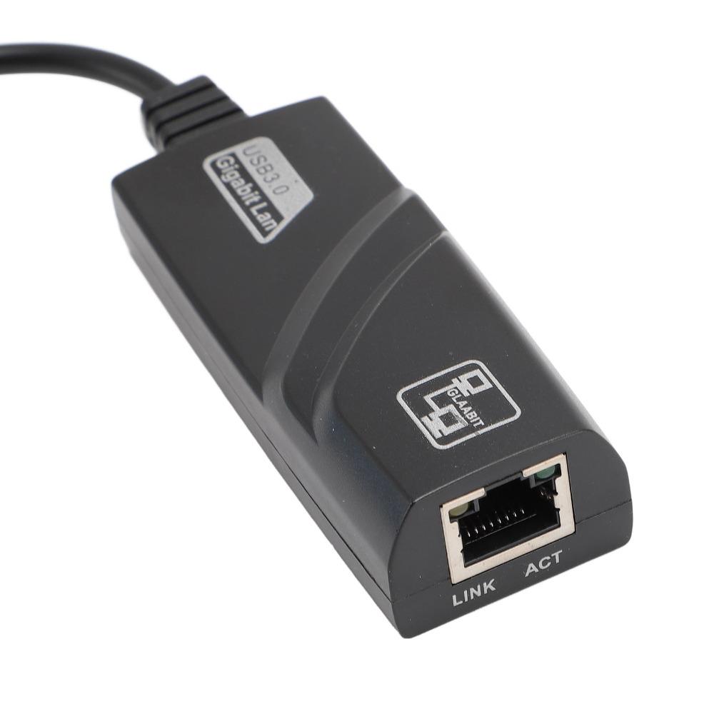 Plug and Play Gigabit Ethernet Adapter Portable USB To Ethernet Adapter  Laptop Connectivity