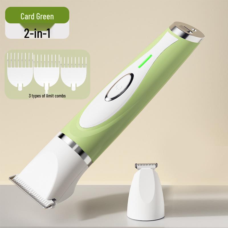 Pet Electric Hair Clipper & Suction for Cats and Dogs – Bass Foot Hair Removal Clipper for Grooming