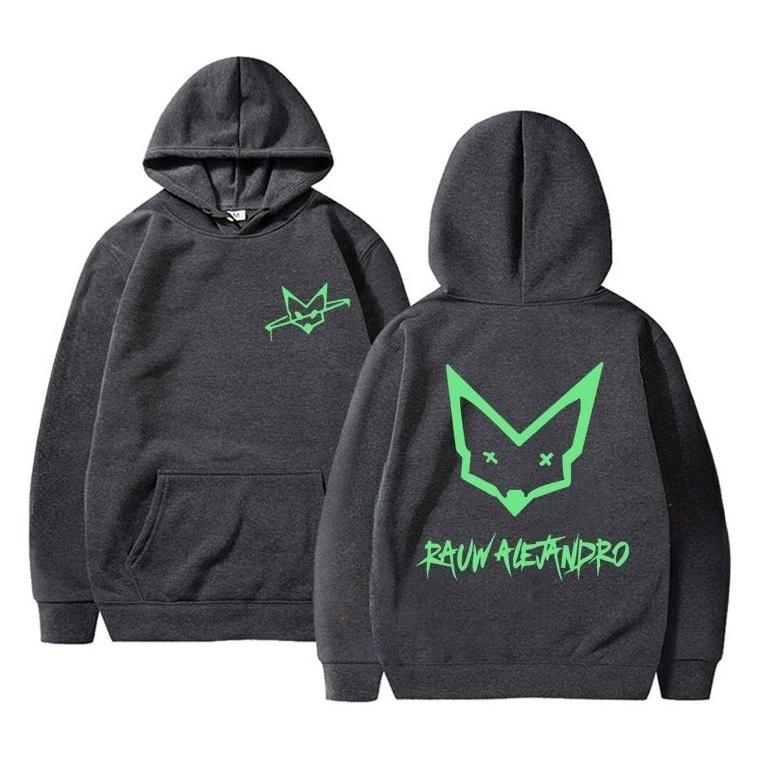Rauw Alejandro Double Sided Printed Hoodie Saturno Pullover Todo De Ti Hoodies Men Women Fashion Popular Hooded Sweatshirt