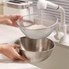 Stainless Steel Colander: Multi-Use Draining Basket for Vegetables, Rice, and Fruits