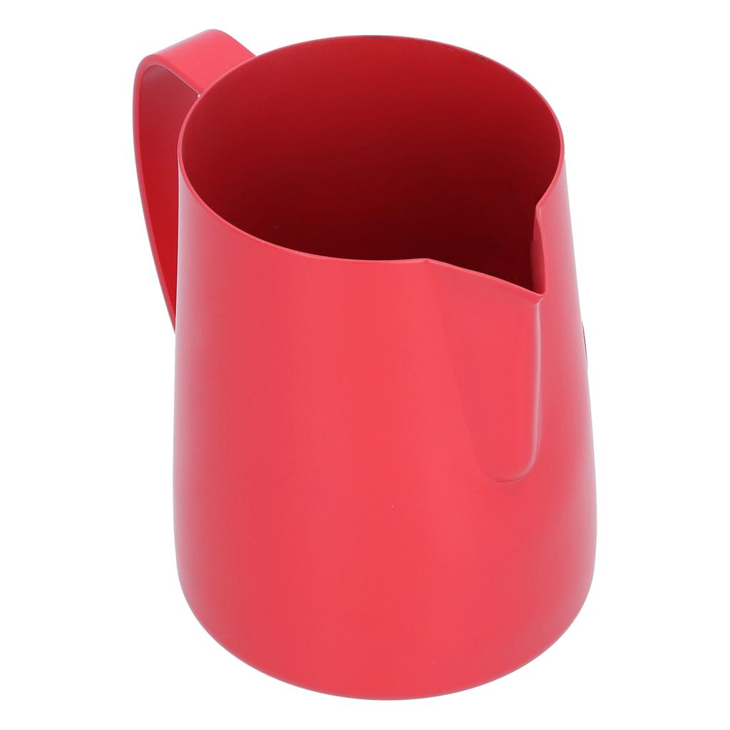 600ml Coffee Latte Art Pitcher Jug Milk Frothing Cup Coffee Making Accessory Red