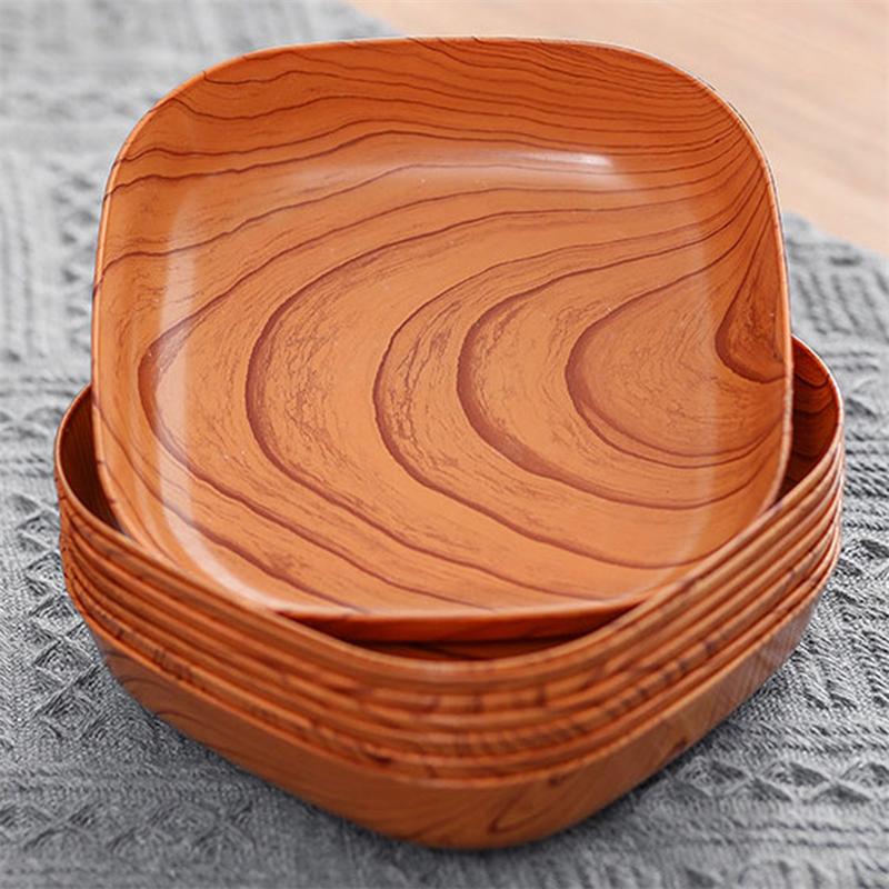 Bone Spitting Dish Chinese Square Snack Dried Fruit Cake Snack Tea Art Multi Functional Tray
