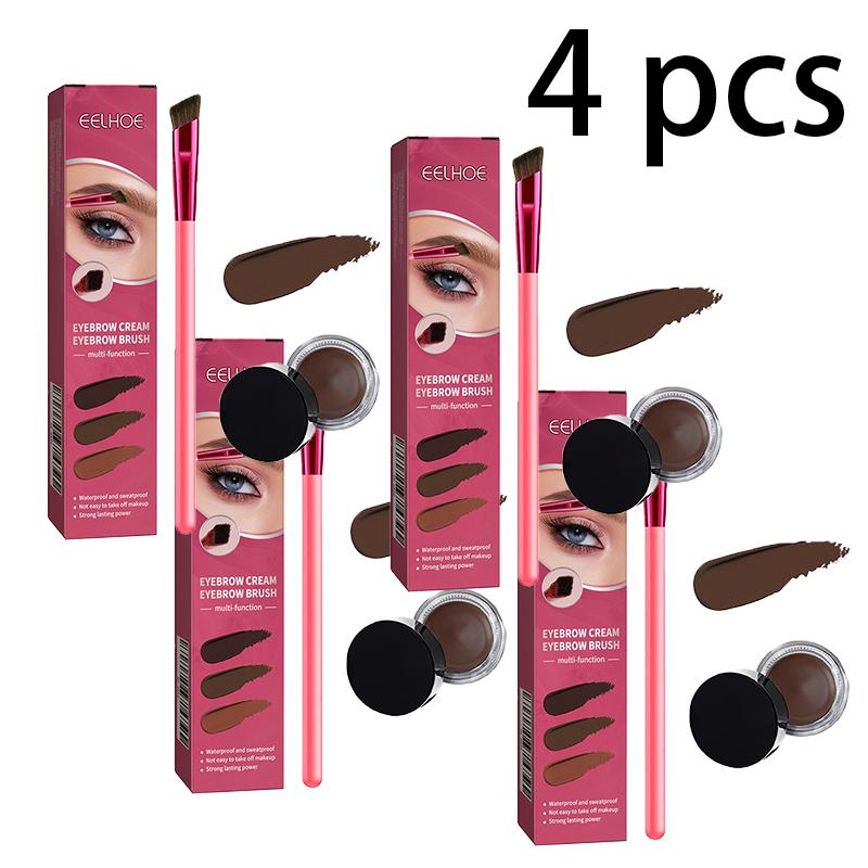 

EELHOE Многофункциональный набор кистей для бровей Fillers Shape Tinted Eyebrows Smooth Eyebrow Makeup Kit