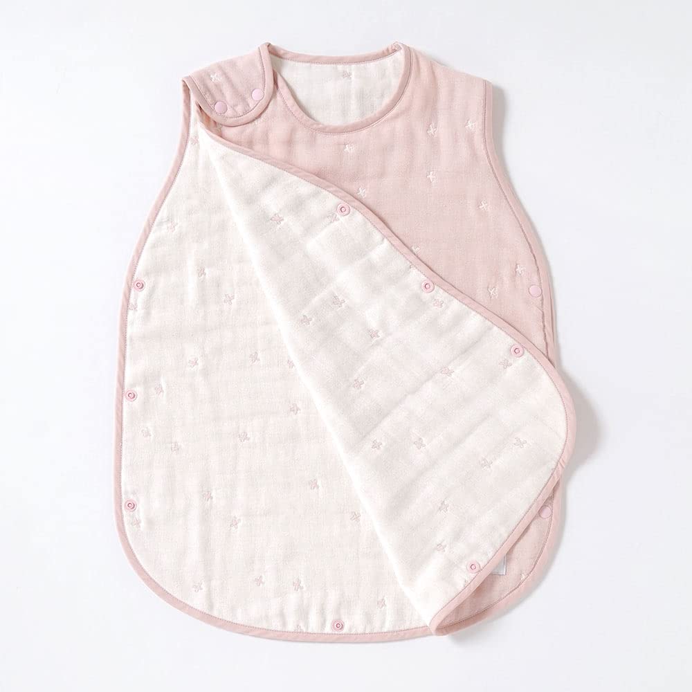 10mois Flauschiger Musselin Muschel 22251043 (6-lagiger Mull) Kleinkind/Kinder Schlafanzug, Rosa,